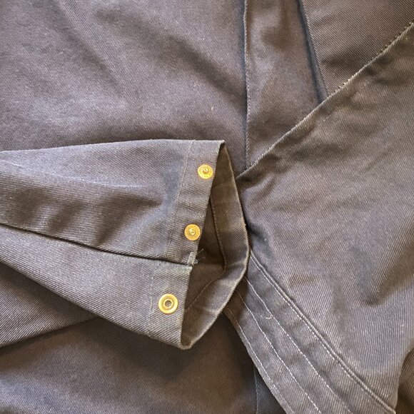vintage 90s cotton work jacket proban size medium to large - Picture 11 of 11